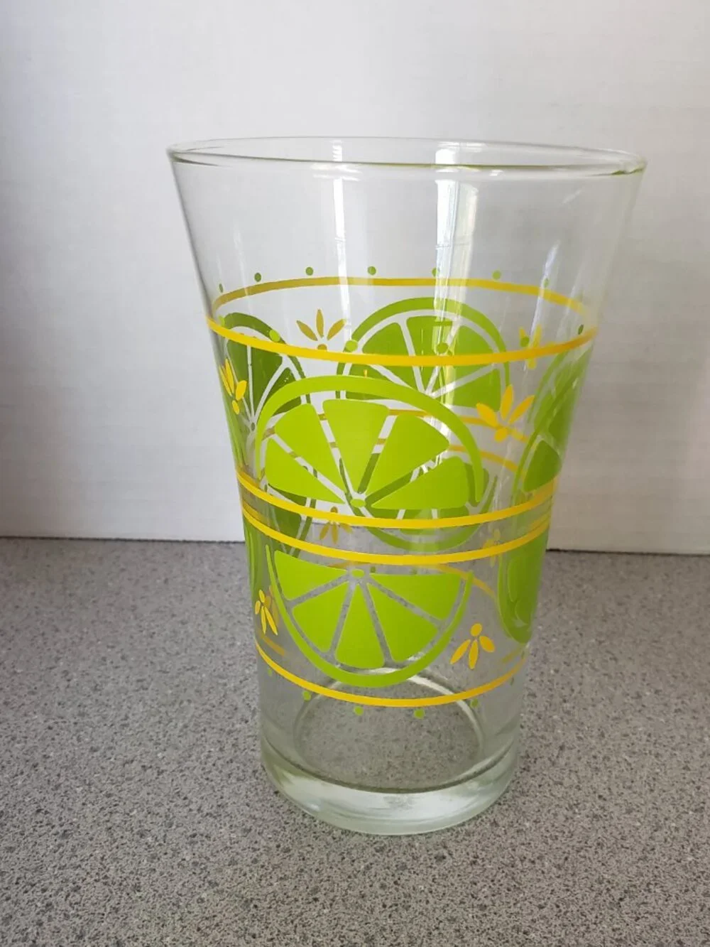 Vintage 1970’s Lemonade / Iced Tea glass